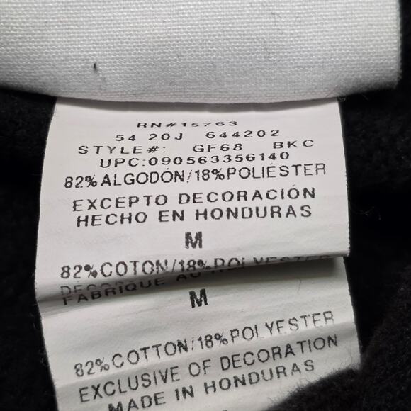 Champion Reverse Weave Vintage Hoodie Men’s Medium Black Heavyweight - Picture 6 of 7